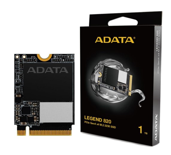 Unidad Ssd M.2 Adata Legend 820 2230 Pcie 1tb (sleg-820-1t-cb), Adata