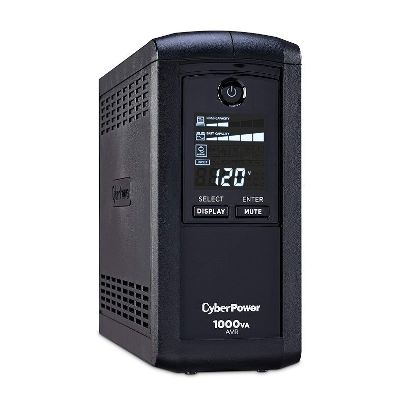 No Break/ups Cyberpower 1000va, 600w, Lcd, Avr, 9 Contactos Nema 5-15r (cp1000avrlcd), Cyberpower