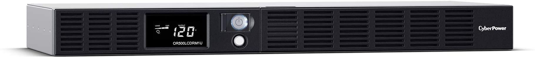 Ups/no Break Cyberpower Or500lcdrm1ua 500va/300w Lcd/1u/rack 6nema, Cyberpower