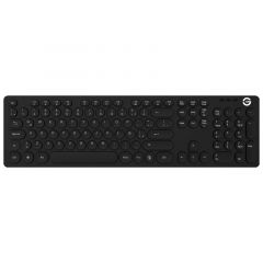 Teclado Slim Getttech Negro EspaÑol Usb Con Reposamanos (ggk-esmwr-01), Getttech