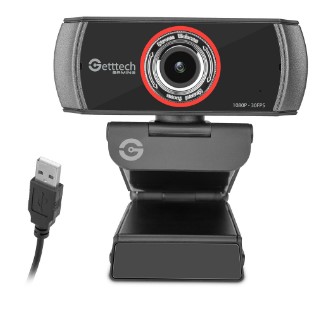Camara Getttech Para Streaming 1080p Usb Microfono Gpw-fhdmf-g1, Getttech