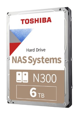 Disco Duro Interno Toshiba N300 6tb 3.5 7200rpm Nas 512mb (hdwg760xzsta), Toshiba